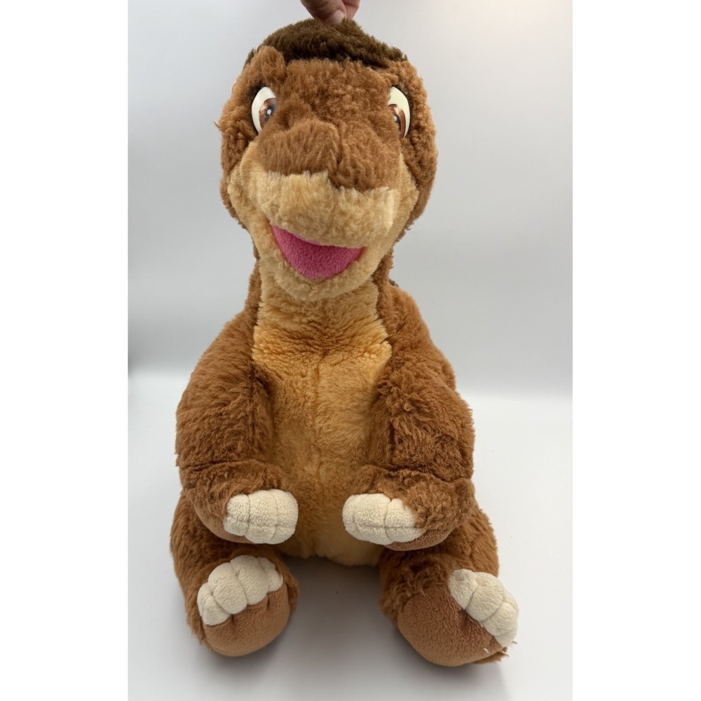 Vintage 1988 GUND Littlefoot Plush Land Before Time JCPenney Dinosaur Toy